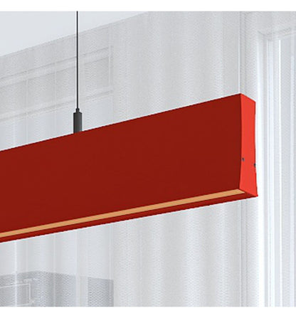 Lámpara Lineal Colgante LED - LOLA Rojo