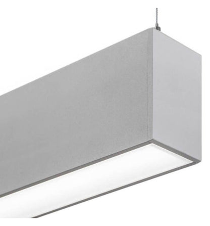 Lámpara Lineal Colgante LED - MUNICH PLATA