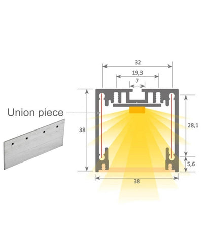 Regleta Lineal LED Regulable- MINI MUNICH BLANCO