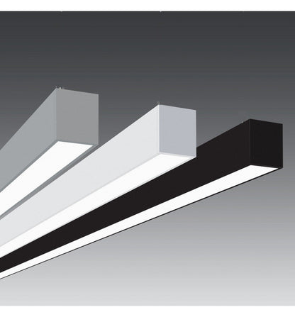 LED Lineær Overflatemontert Armatur - Dimbar - MINI MUNICH SVART