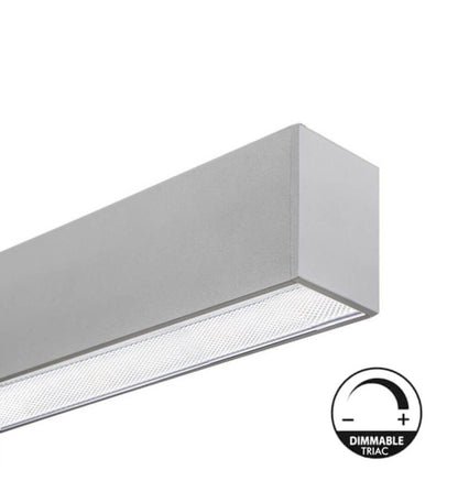 Regleta Lineal LED Regulable - MINI MUNICH PLATA