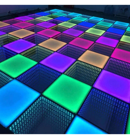 Kommersielt Gulv 3D-effekt InfinityLED DEEP - RGB - 1 m2