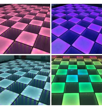 Kommersielt Gulv 3D-effekt InfinityLED DEEP - RGB - 1 m2